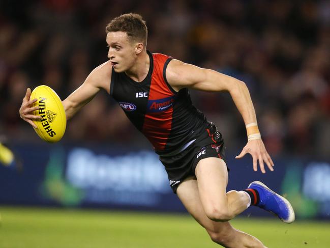 Port Adelaide continues to be linked to Essendon’s Orazio Fantasia if he seeks a return home during the trade period. Picture: Michael Klein