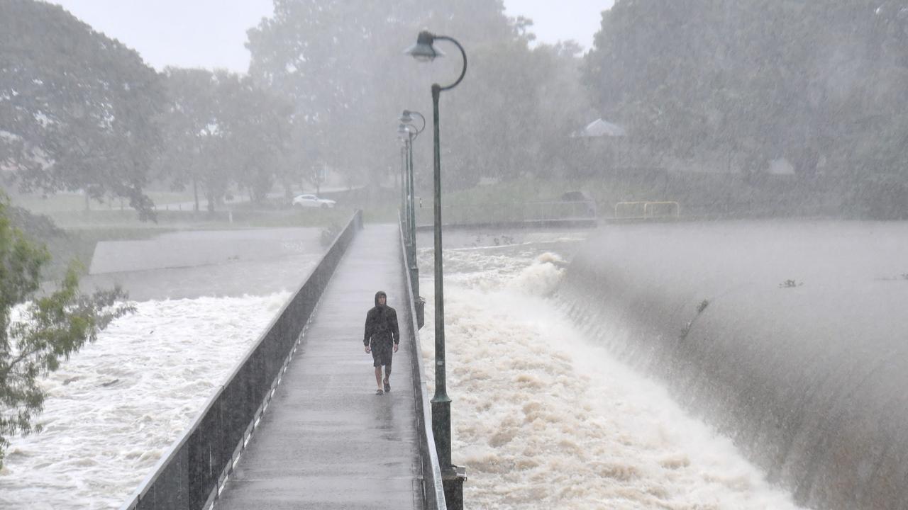 More intense rain is expected over north Queensland over the weekend, with flood warnings still in place. Picture: Evan Morgan