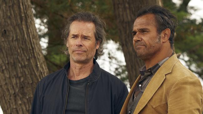 Guy Pearce says he will miss working with series regulars such as Aaron Pederson on Jack Irish.