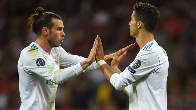 Gareth Bale and Cristiano Ronaldo.