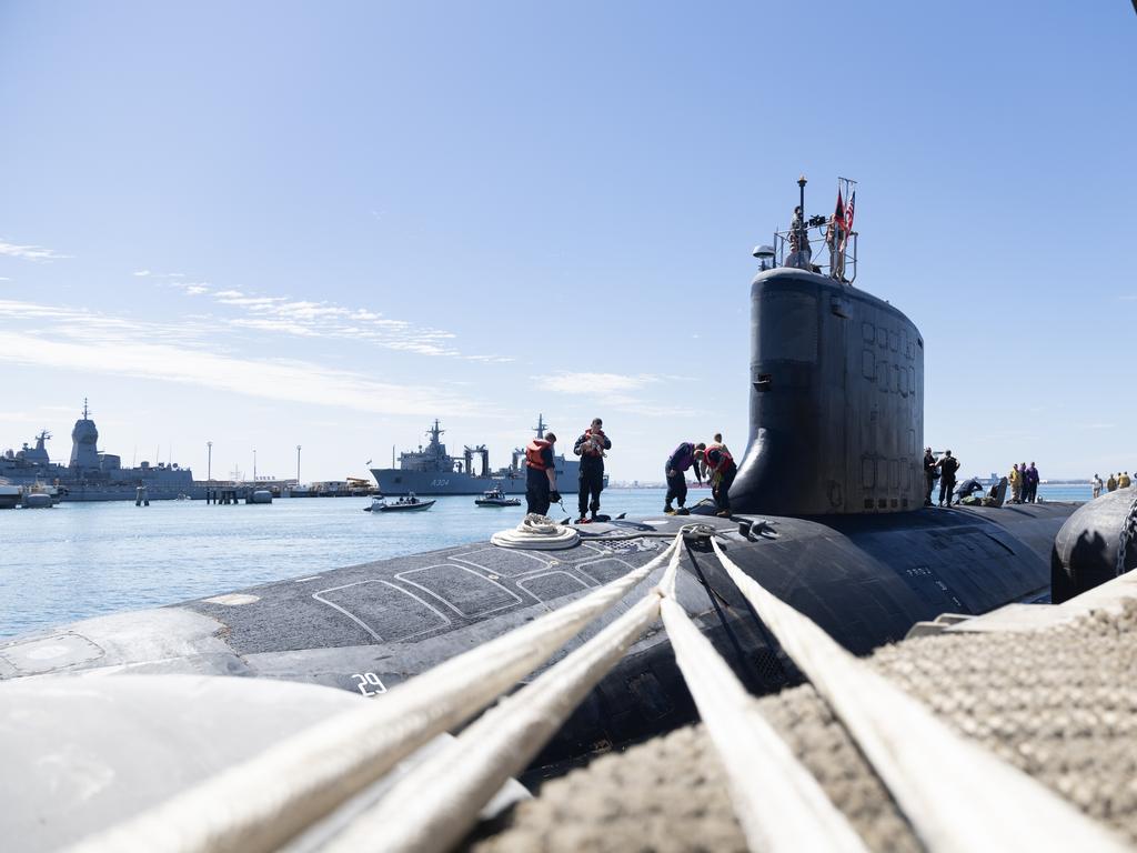 While he stopped short of calling for Australia to walk away from the AUKUS pact, Barrie flagged real concerns about the viability of the agreement’s first phase — the delivery of US-built nuclear-powered submarines to Australia.