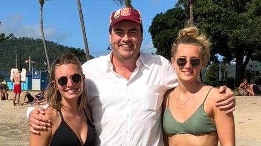 Member for Whitsunday Jason Costigan was criticised after making a video celebrating World Bikini Day with backpackers at Airlie Beach last year.