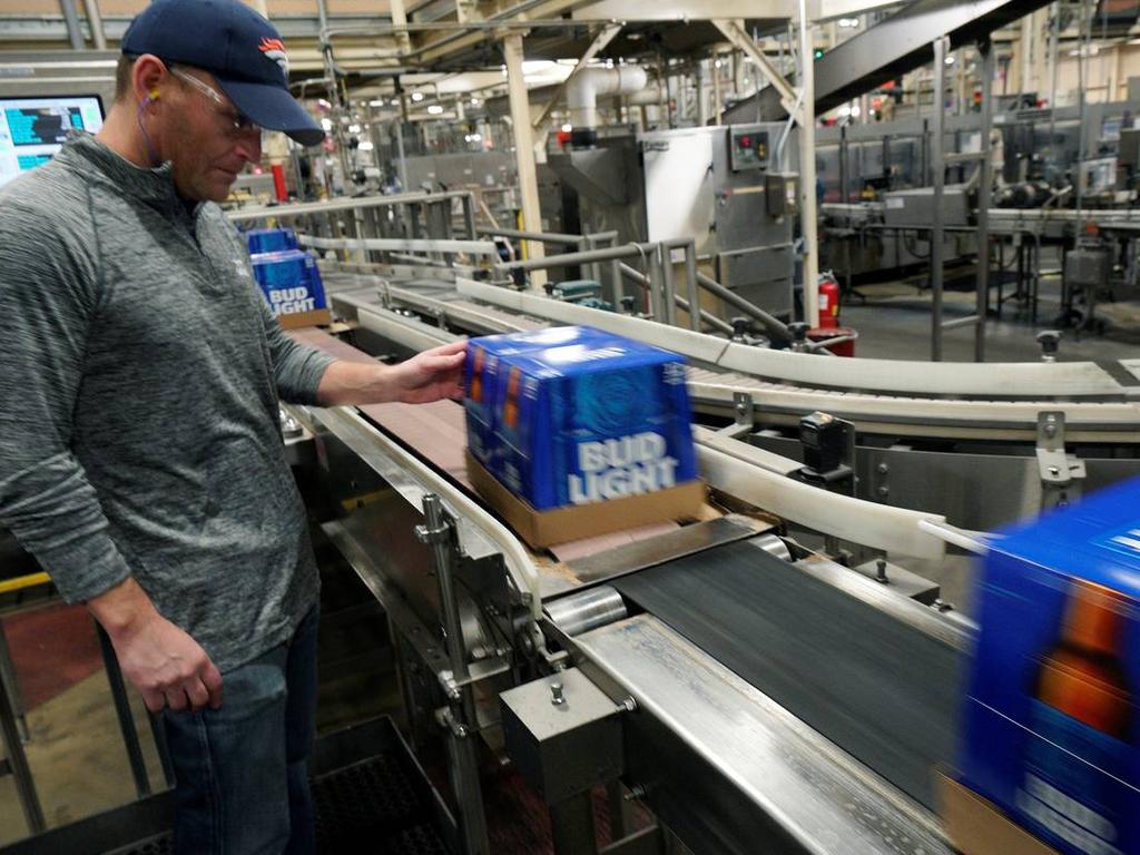 The Anheuser-Busch brewery in Fort Collins, Colorado. Picture: Reuters