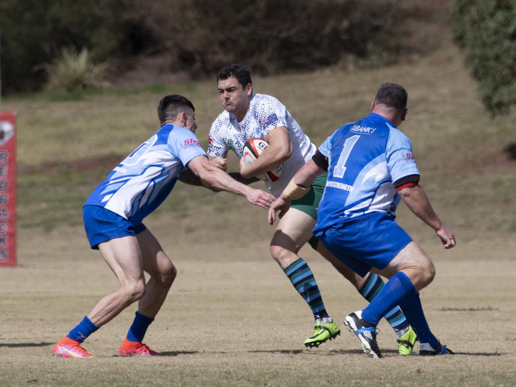 Brett Forte Super 10s Memorial Rugby Challenge. QPS vs The Army. Saturday, August 14, 2021. Picture: Nev Madsen.