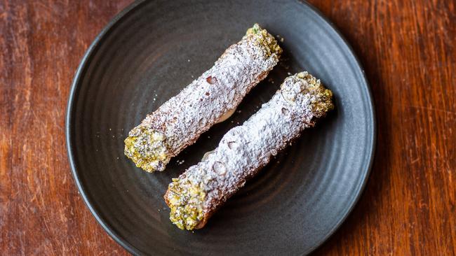 Park St Pasta: Cannoli. Picture: Roberto Pettinau