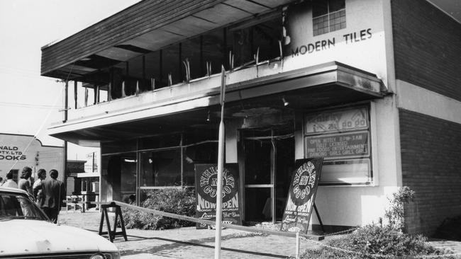 The Brisbane club burnt quickly after a molotov cocktail was thrown inside. Fifteen people who were upstairs all died.