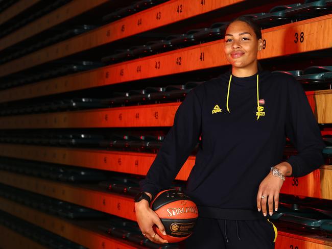 Liz Cambage will be a leading player for the Opals at the Tokyo Olympics. Picture: Robert Cianflone/Getty Images