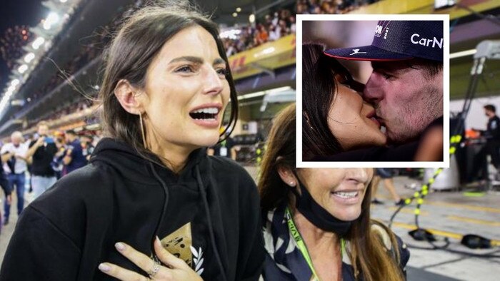 Kelly Piquet was proud as punch. Photo: Getty Images.