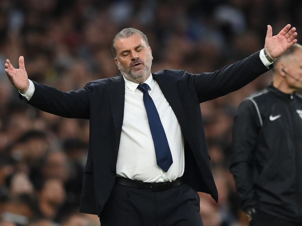 Tottenham manager Ange Postecoglou has gone through an interesting week. Picture: Getty Images