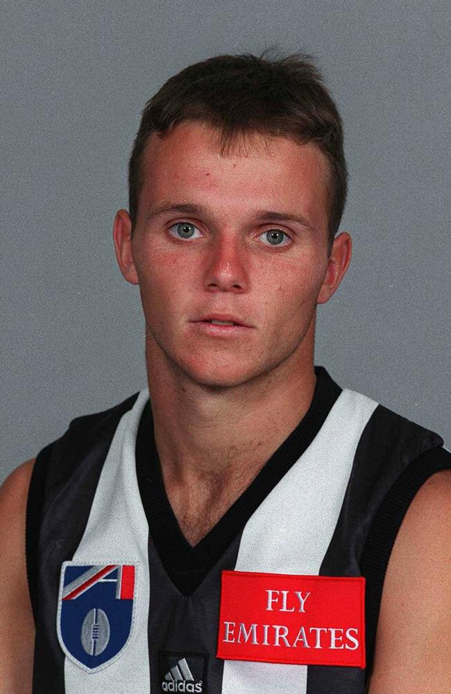 Craig Anderson the Magpie hopeful in 1999.