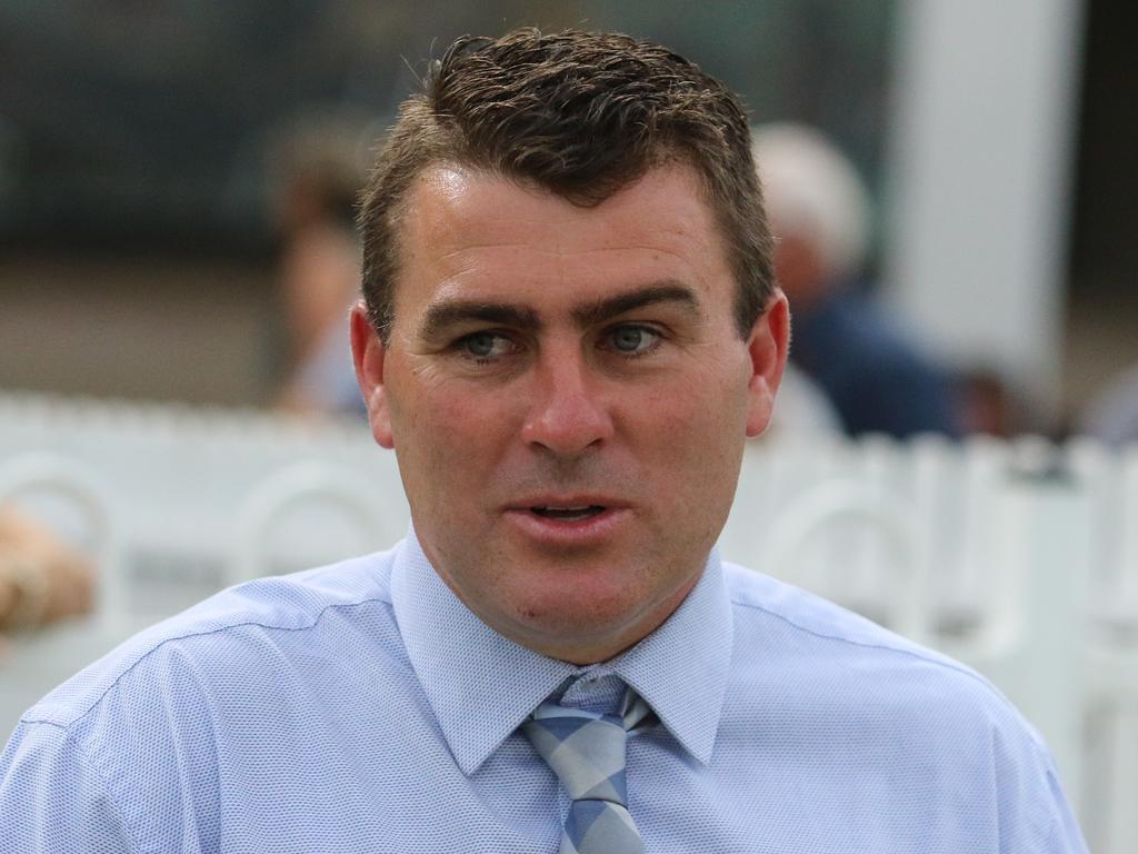 Scott Singleton has a promising filly in Hard To Miss who is looking to make it back-to-back wins at Taree. Picture: Grant Guy