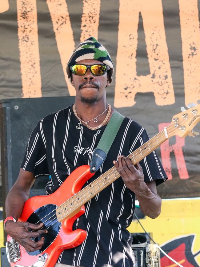 Local bands get their star turn in a weekend of Music, Sport and Culture at the Barunga Festival. Picture Glenn Campbell