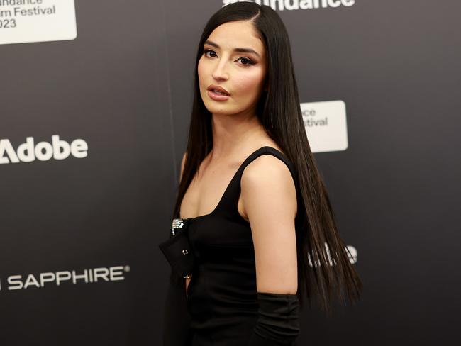 Emily Willis at the 2023 Sundance Film Festival for the premiere of Divinity. Picture: Matt Winkelmeyer/Getty Images