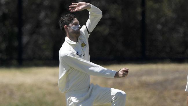 Aaron Crispe in action for Northcote. Picture: Andy Brownbill