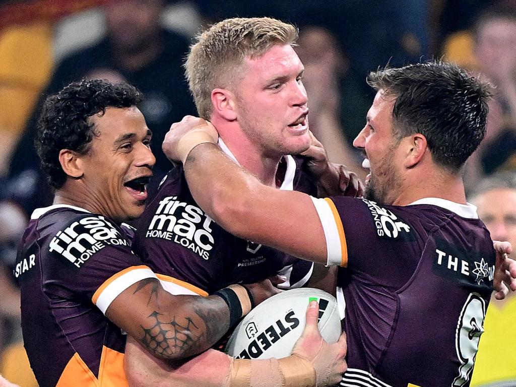 Brisbane Broncos blitz Melbourne Storm to reach NRL preliminary