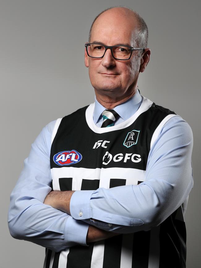 Port Adelaide chairman David Koch. Picture: Jonathan Ng