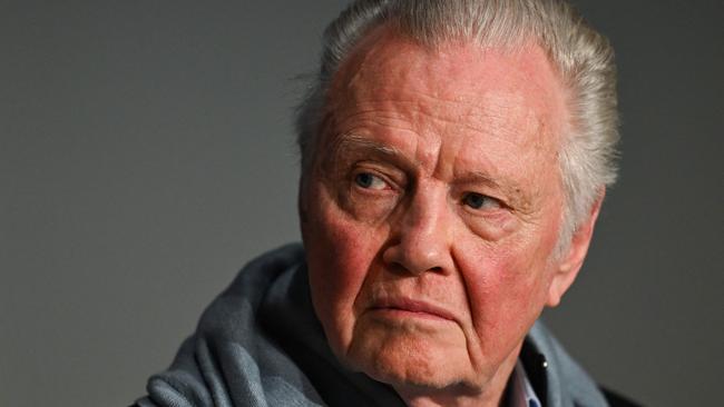 Jon Voight met Donald Trump at the weekend. Picture: AFP.