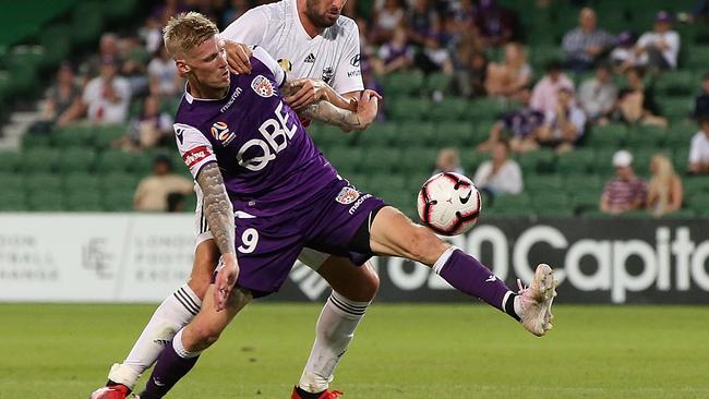 Former Perth Glory striker Andy Keogh is now playing in the Indian Premier League.