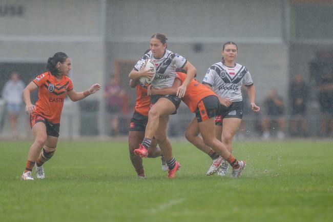 Bella Alo. Harvey Norman under-17 round 7 action between Easts and Souths Logan. Picture Stephen Archer.