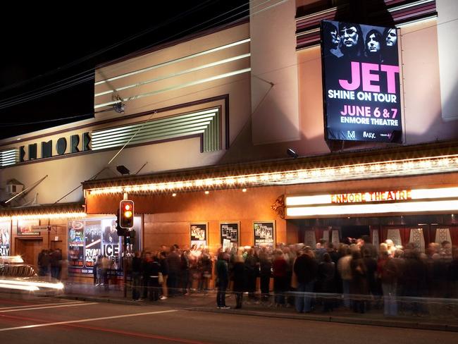 The Enmore is the first venue on the list.