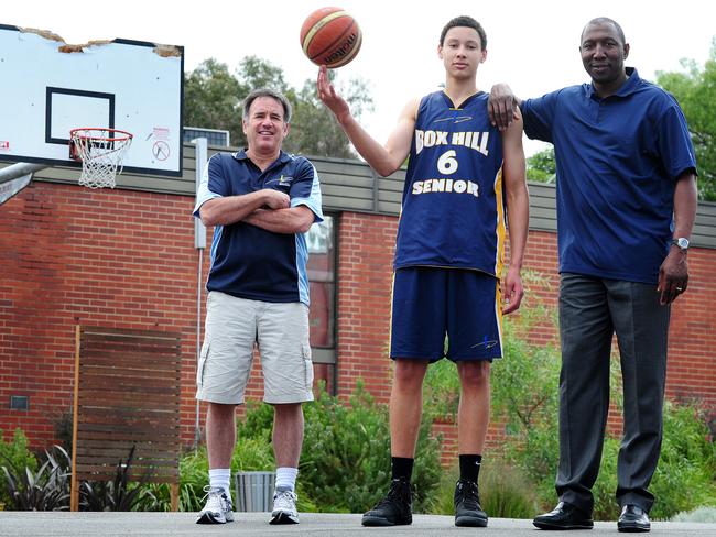 NBA draft hopeful Ben Simmons heads back to Box Hill Senior Secondary  College