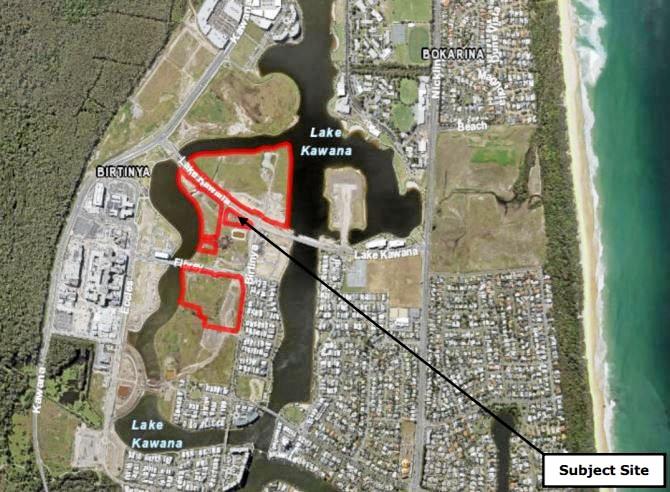 ON THE TABLE: A 30-unit development has been proposed for Birtinya Island, close to the new Sunshine Coast University Hospital. Picture: Sunshine Coast Council- PD Onlin