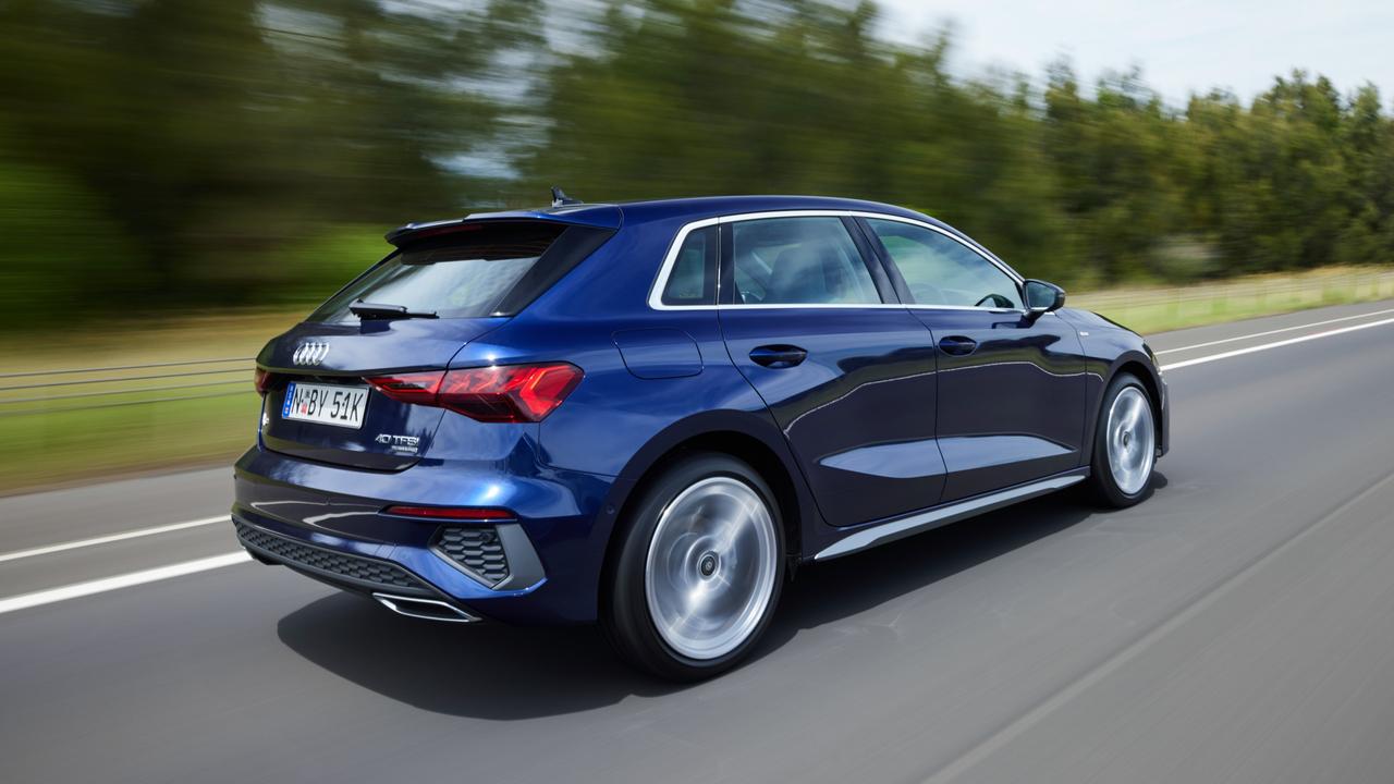 Audi says this is a ‘sportback’, but we’ll call it a hatch.