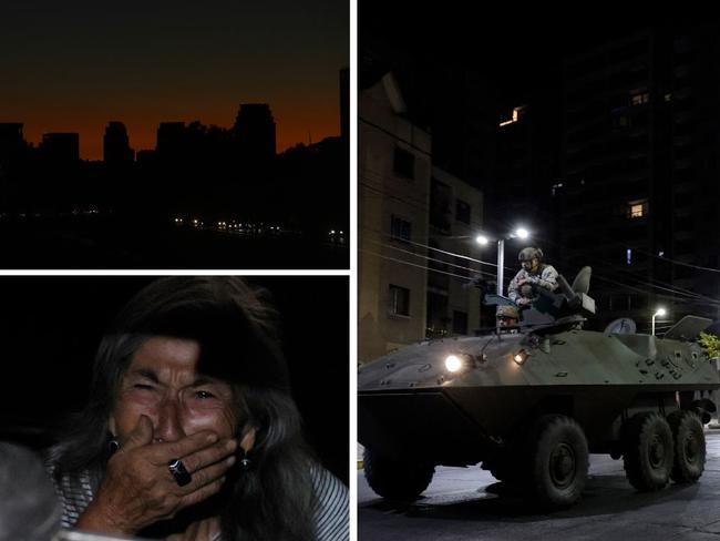 Military vehicles lined the streets as 19 million people sat holding their breath during a national crisis this week.