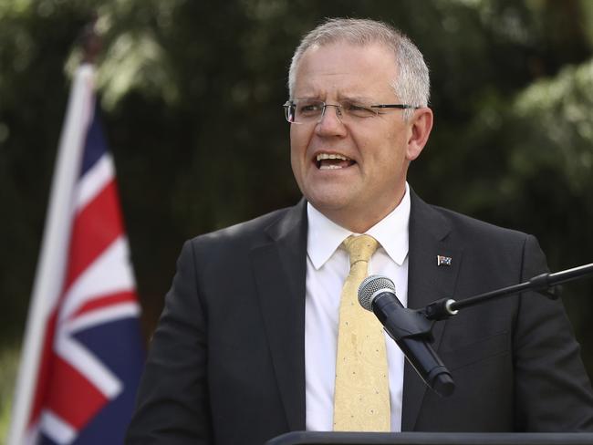 Prime Minister Scott Morrison is facing a nightmare week in Parliament. Picture: AP