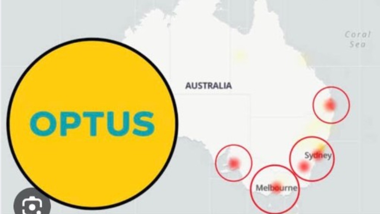 Businesses across Australia have been forced to warn customers of inconveniences due to a major national Optus outage. Picture Facebook