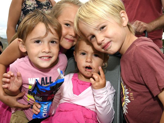 Austin, Jocelyn, Raegan and Blaze Park. Heritage Bank Toowoomba Royal Show. Saturday March 26, 2022