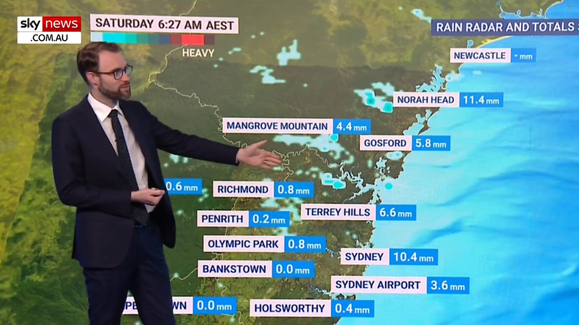 Analysis: Wet election day for east coast and southwest