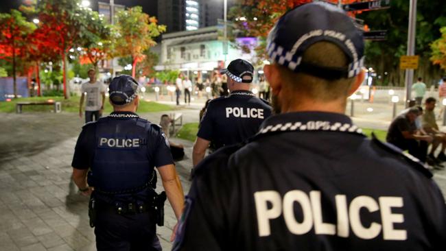 The Cairns Tactical Crime Squad in the Cairns CBD.