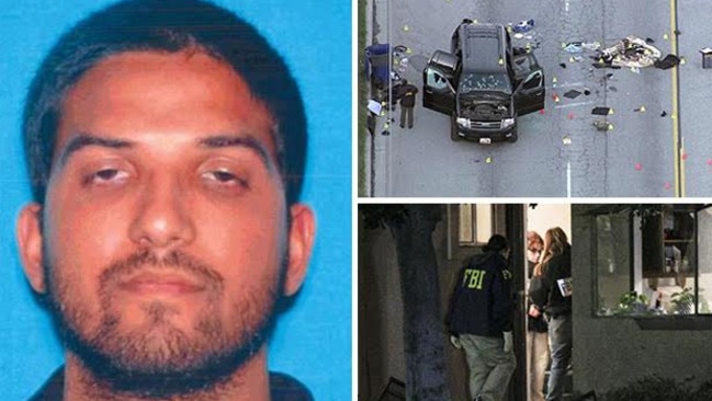 Terror in suburbia ... Syed Rizwan Farook and his wife murdered 14 people in San Bernardino, California.