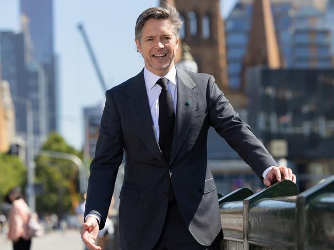 Melbourne Lord Mayor Nick Reece’s plan for rate relief for the coming FY will effectively bring a double rates rise in 2026-27. Picture: Jason Edwards