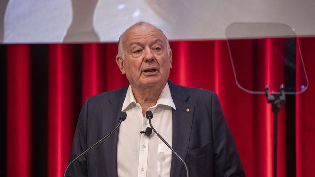 Westfield chairman Brian Schwartz will step down in September. Picture: NCA NewsWire / Christian Gilles