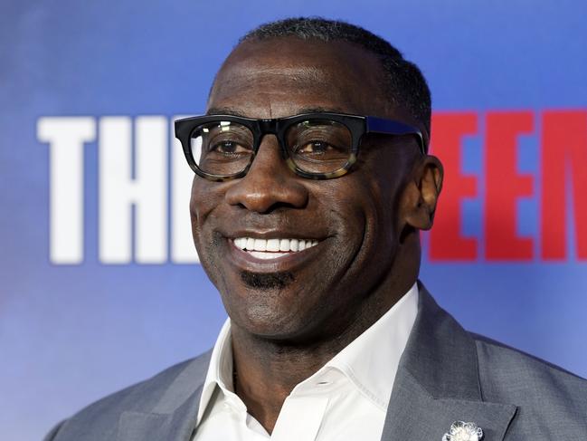 FILE - Former NFL football player and sports analyst Shannon Sharpe poses at a special screening of the Netflix documentary film 