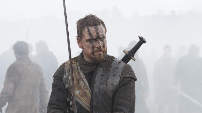 Michael Fassbender in a scene from director Justin Kurzel's film Macbeth which opens this week.