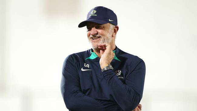 Graham Arnold has previously used the tactic touted by the ‘Coach Whisperer’. Picture: Getty Images