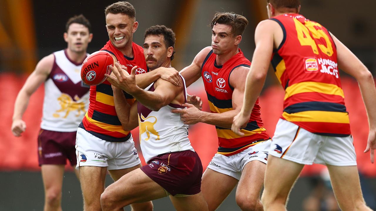 Adelaide fielded an inexperienced side against Brisbane. Picture: Chris Hyde/Getty Images