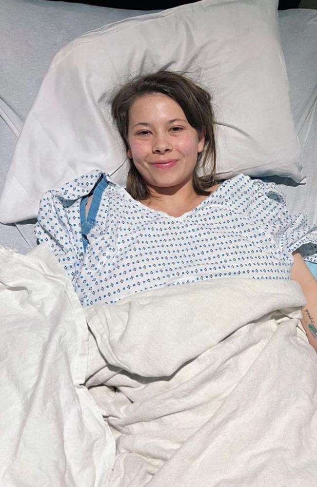 Bindi Irwin revealed on Instagram she has been struggling for years with undiagnosed endometriosis that has left her with “insurmountable fatigue, pain and nausea”. Picture: Instagram