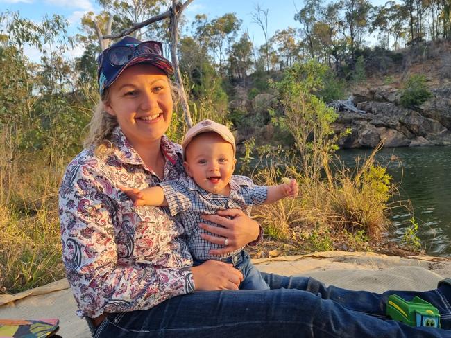 Katelyn Craig and her son, Dougy. Picture: Supplied.