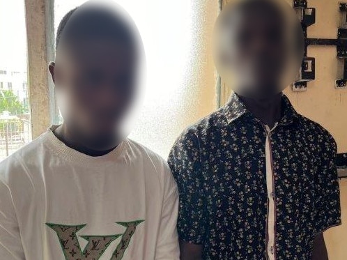 Two males have been arrested and charged in Nigeria over an alleged sextortion offence which led to an Australian boy taking his own life last year. Picture: Supplied via NCA NewsWire / NSW Police