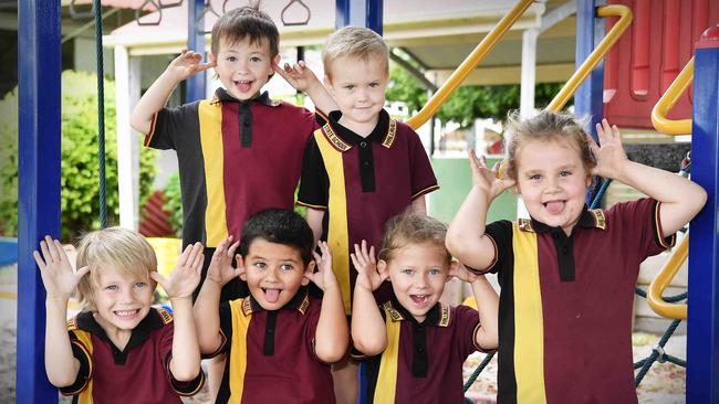 Sometimes the best out-take comes from one student doing their very best to take the class photo seriously like this charming photo from Wallaville State School.