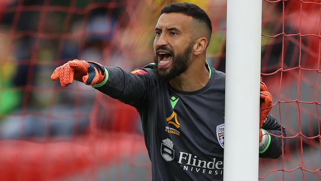 Paul Izzo says his Adelaide United teammates have learned some harsh defensive lessons from their shock home loss to Wellington Phoenix. Picture: Robert Cianflone/Getty Images