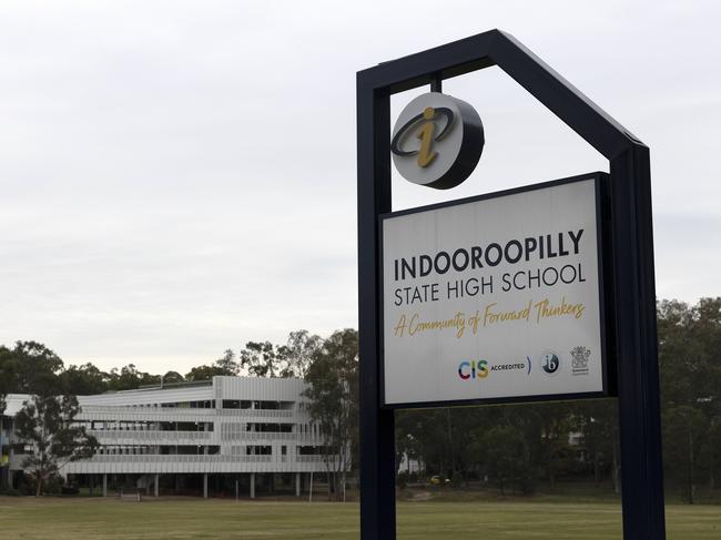 Two of the new cases confirmed on Tuesday are linked to Indooroopilly State High School, where the first case in Queensland’s Delta cluster was discovered last week. NCA NewsWire / Sarah Marshall