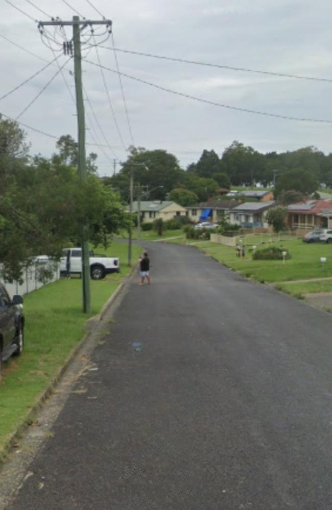 Part of Boronia Crescent, Casino.