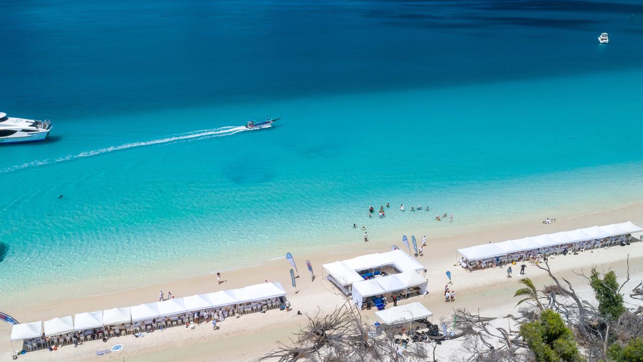 The White on Whitehaven Long Lunch has attracted a VIP guest list. Picture: Tourism Whitsundays