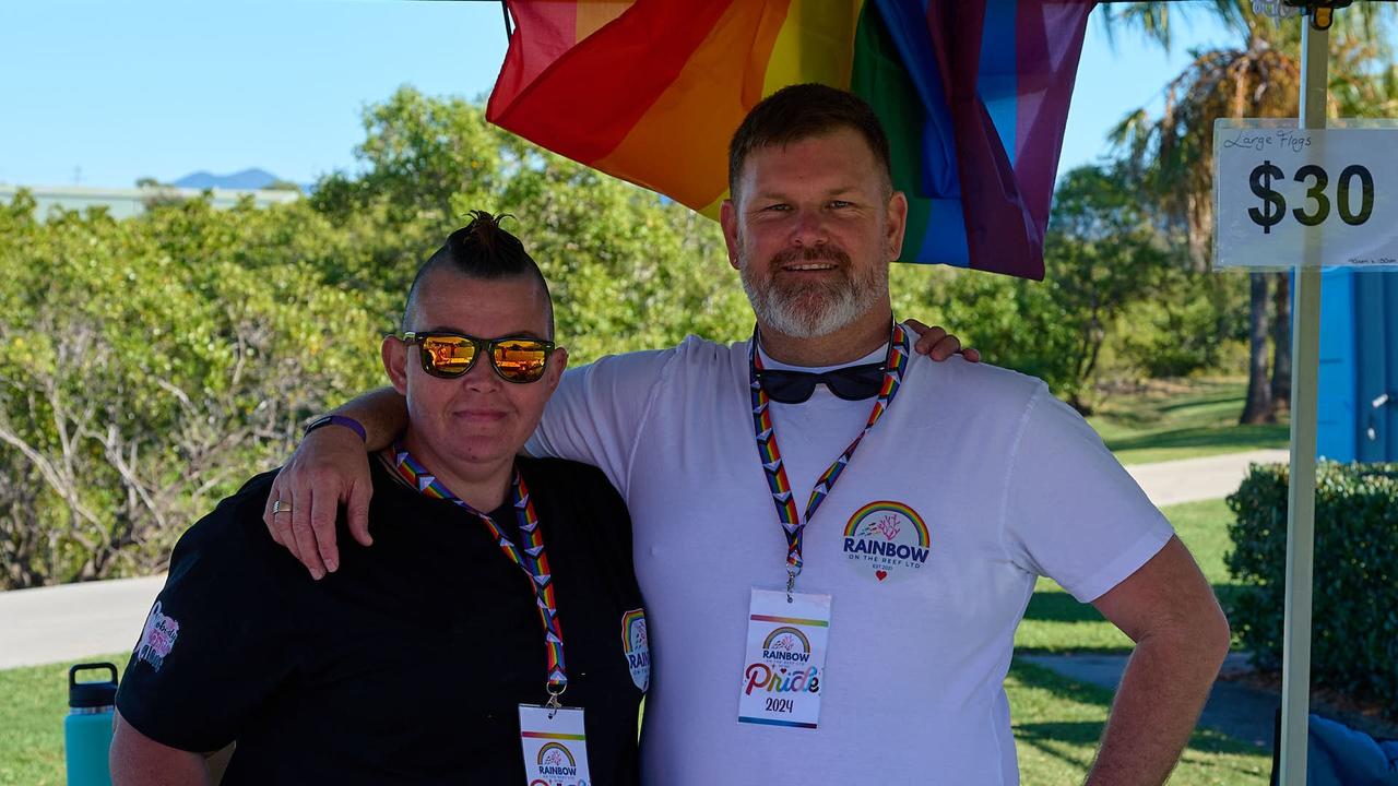 Rainbow on the Reef pride festival in Gladstone. Picture: Colin Neatherway