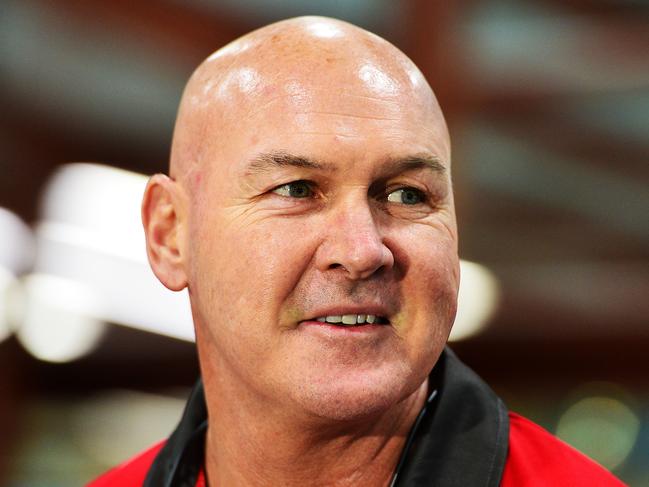 St George Illawarra Dragons arrived in Townsville ahead of their clash with the North Queensland Cowboys.   Coach  Paul McGregor. Picture: Zak Simmonds